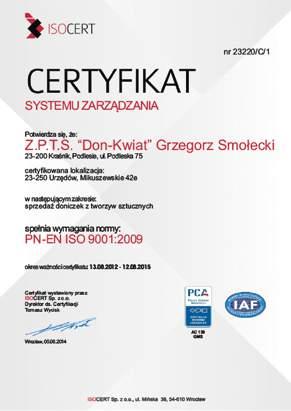 Produkty oferowane przez DonKwiat nadają się do sadzenia ręcznego, jak i zmechanizowanego (w którym wykorzystuje się automatyczne podajniki).