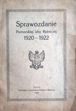 Pomorska Izba Rolnicza do momentu wybuchu II WŚ,