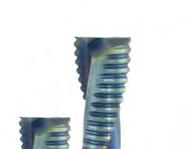Frez spiralny 2 ostrzowy XB/ Spiral router 2 flutes XB V203XB Frezy z powłoką X-tremeBlue Węglik - Premium Micrograin Frezy spiralne 2-ostrzowe z powłoką wydłużającą żywotność narzędzia typ XB.