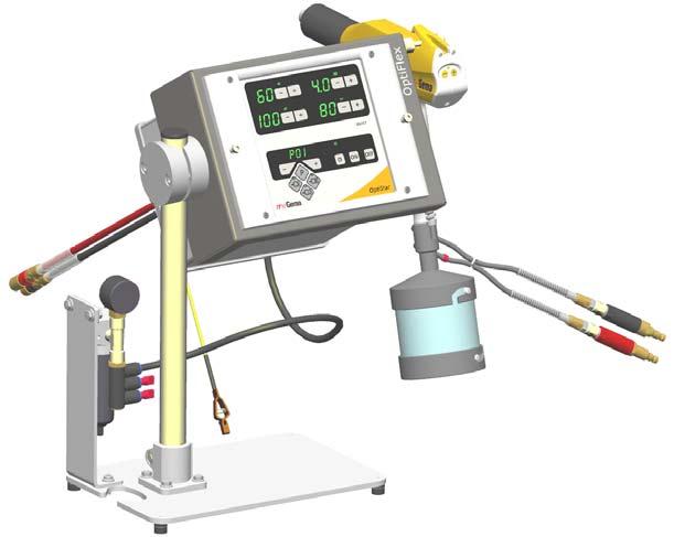 Urządzenie do malowania ręcznego OptiFlex C Struktura 5 2 6 1 7 4 8 9 3 10 Urządzenie do malowania ręcznego OptiFlex C - struktura 1 Jednostka sterująca OptiStar 6 Klamra mocująca 2 Pistolet ręczny