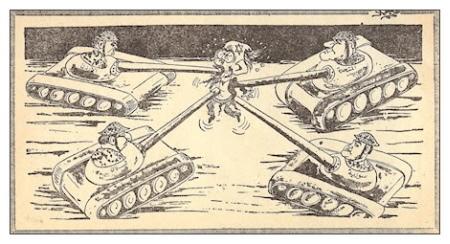 Al Jarida", Bejrut, 31 maja 1967 Siły zbrojne Egipti, Syrii,