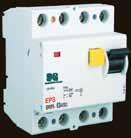 udar prądowy 250 A, typ AC Wyłączniki różnicowoprądowe EPRP6 (4-biegunowe AC) Residual Current Device EPRP6 (four-pole, AC-type) e Cat. no.