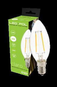 LAMY LED LED LAMS LED DECO + ORO--FL-CLARO-7W +