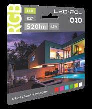 ORO04112 ORO-GU10-SMD- RED ORO-GU10-SMD- BLUE ORO-GU10-SMD- GREEN ORO--A60-6,5W-RGBW TUBY LED LED TUBES T8
