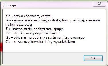 oraz kolor, na jaki będzie się wyświetlał komunikat o dostarczeniu