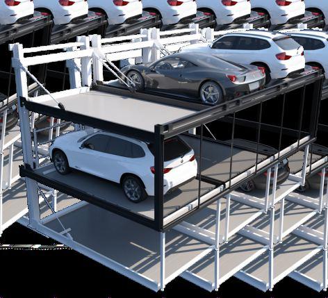 MODULO LIFT&SLIDE SYSTEM PARKINGOWY NIEZALEŻNY MOŻLIWOŚĆ AUTOMATYZACJI I