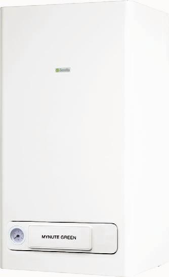 Mynute Green E Seria kotłów MYNUTE GREEN E jest zgodna z wymaganiami Dyrektywy Europejskiej ErP Wydajność: sezonowa sprawność grzewcza o klasie efektywności energetycznej A XL przygotowanie c.w.u. z klasą efektywności energetycznej A; profil poboru c.