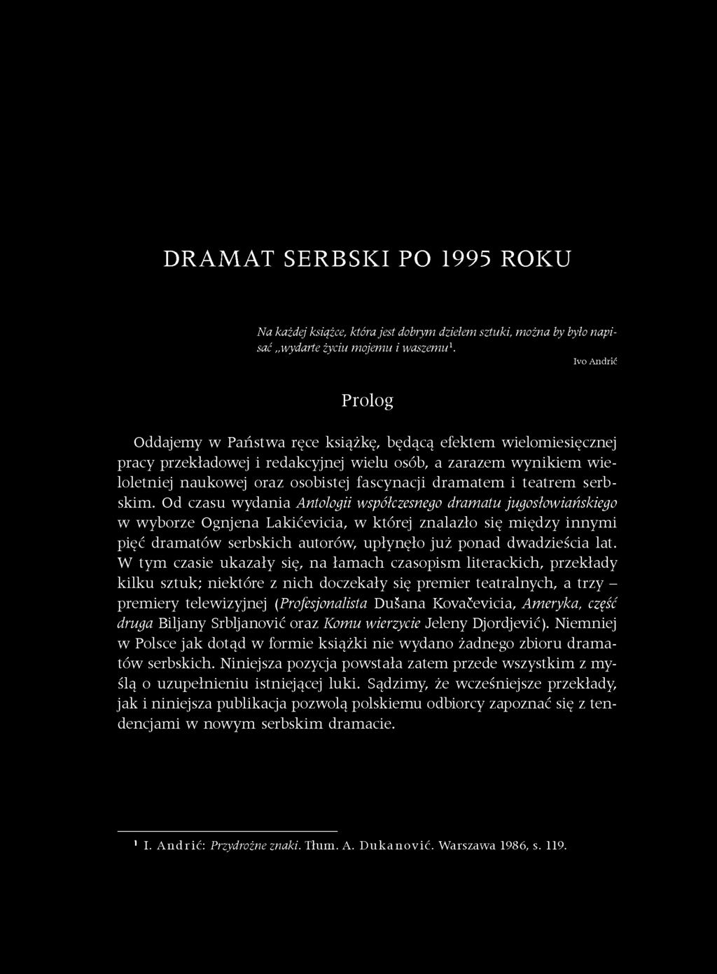 atem i teatrem serbskim.