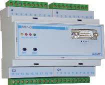 ........... KP KP MP-0 MIB-1 UKTW RS232 RS232 URZĄDZENIE URZĄDZENIE URZĄDZENIE BATERIE AKUMULATORÓW temperatura, wilgotność względna KP konwerter protokołów MP-0 moduł pomiarowy MIB-1 interfejs