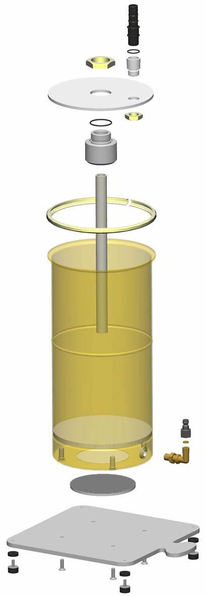 Urządzenie ręczne OptiFlex L - zbiornik proszkowy 10 18 14 8 5 6.