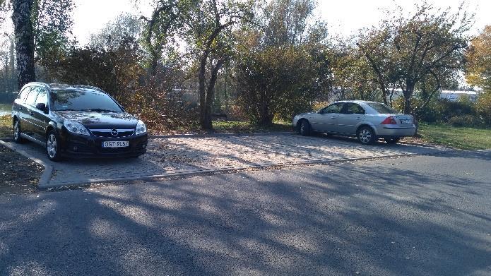Miejsca postojowe w ciągu ulicy Budowlanych wykonawcą zadania