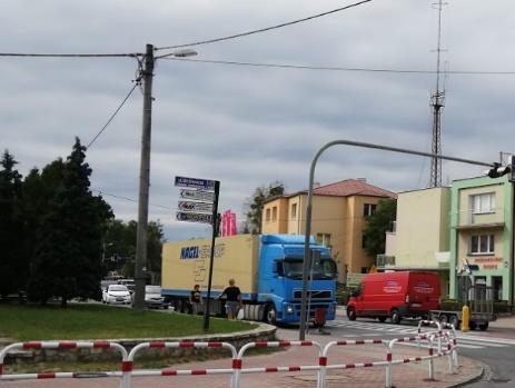 krajowej 94 i drogi wojewódzkiej 426 w mieście Strzelce Opolskie