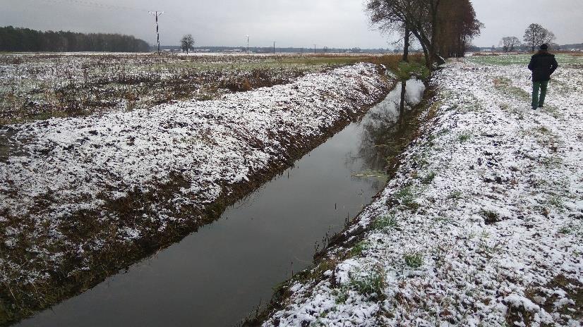 Konserwacja rowów melioracyjnych na terenie gminy Strzelce Op.