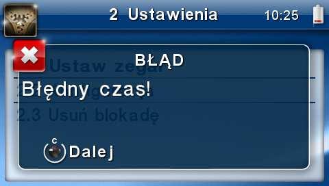 Klawisz służy do wejścia w tryb menu, potwierdzania wybranych funkcji, potwierdzania komunikatów wyświetlanych przez drukarkę, przechodzenia do następnej pozycji w dialogach ustawień, odpowiadania
