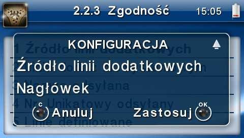 Poprawność zaprogramowanej konfiguracji sieciowej oraz dostęp do sieci internetowej można sprawdzić wprowadzając w menu: 3.Serwis 7.Sieć 1.PING np. adres IP zaprogramowanej bramy (przykładowo 192.168.
