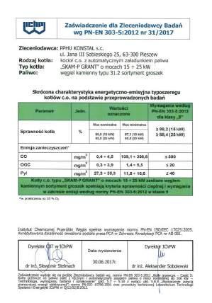 Opis firmy KONSTAL Nasza firma działa na rodzimym rynku od 199 roku i od 0 lat związana jest z branżą ciepłowniczą.