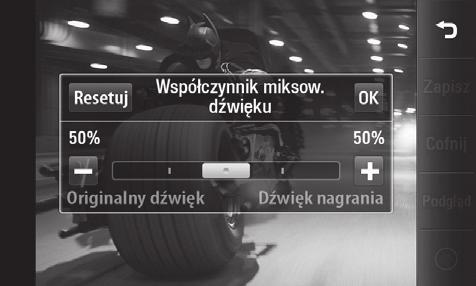 Zmiana prędkości odtwarzania klipu wideo 1 Otwórz klip wideo przeznaczony do edycji, a następnie klawisza opcji. 2 Wybierz Edytuj i wybierz opcję Skalowanie czasu.
