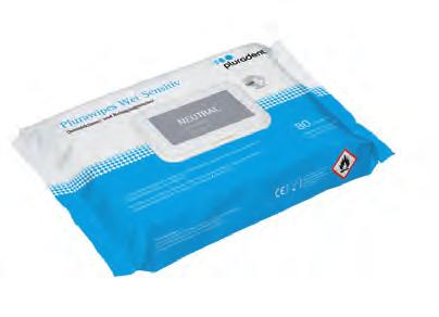 Plurawipes Wet Sensitiv Chusteczki dezynfekujące Gotowe do użycia wilgotne chusteczki
