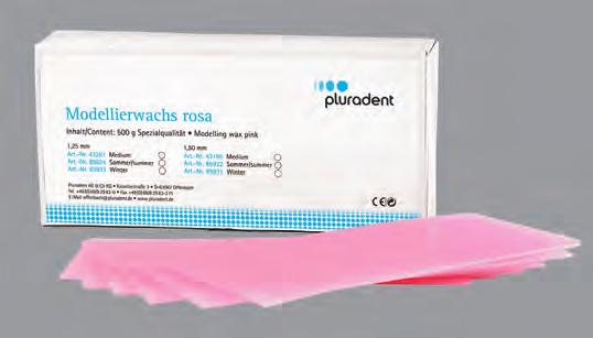 399 zł Wosk modelowy PluLine 500 g Mocne i elastyczne woski do modelowania.