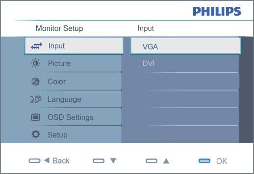 Opis Menu ekranowego OSD Menu ekranowe OSD Struktura menu ekranowego OSD Opis menu ekranowego OSD Czym jest Menu ekranowe OSD?