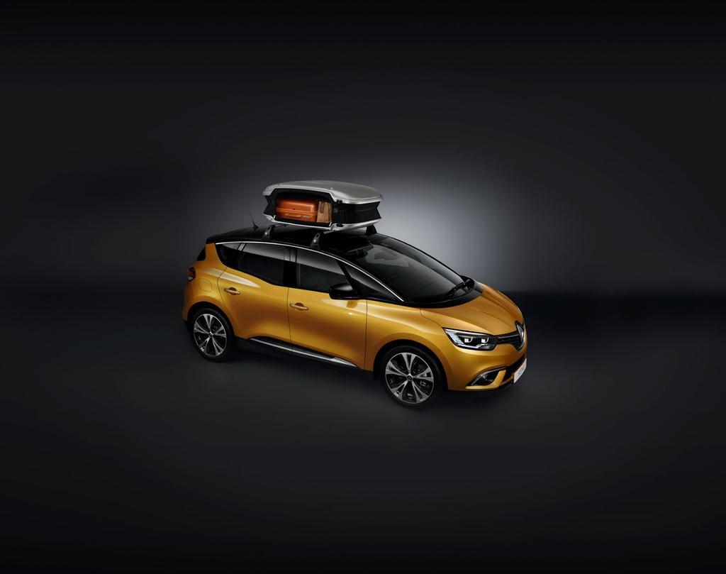 Więcej pasjonujących informacji o akcesoriach dedykowanych dla Twojego Renault SCENIC i GRAND SCENIC znajdziesz na renault.