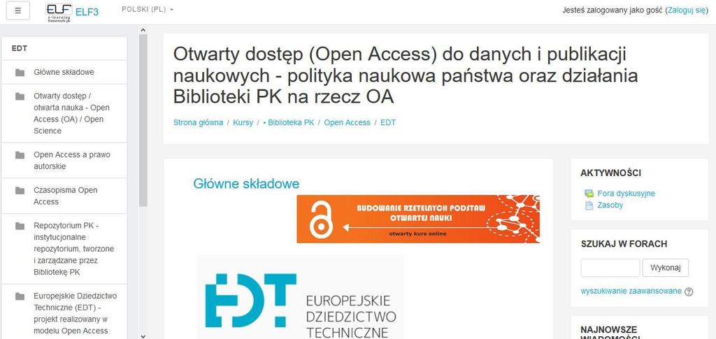 10 Rozpowszechnianie informacji o OA