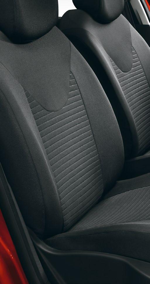 Dywaniki tekstylne Renault Sport Pokrowce na siedzenia Doskonale ochronią oryginalną tapicerkę