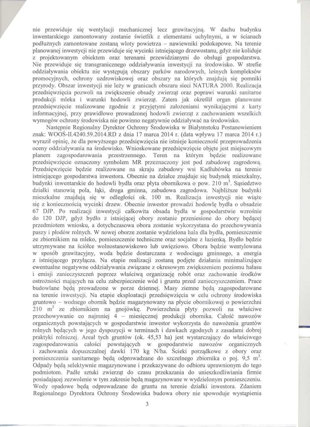 nie przewiduje sie wentylacji mechanicznej lecz grawitacyjna.