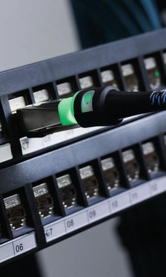 LanTEK IV zapewnia testy do 3000 MHz, gwarantując miejsce dla przyszłych ratyfikowanych norm ISO/TIA.