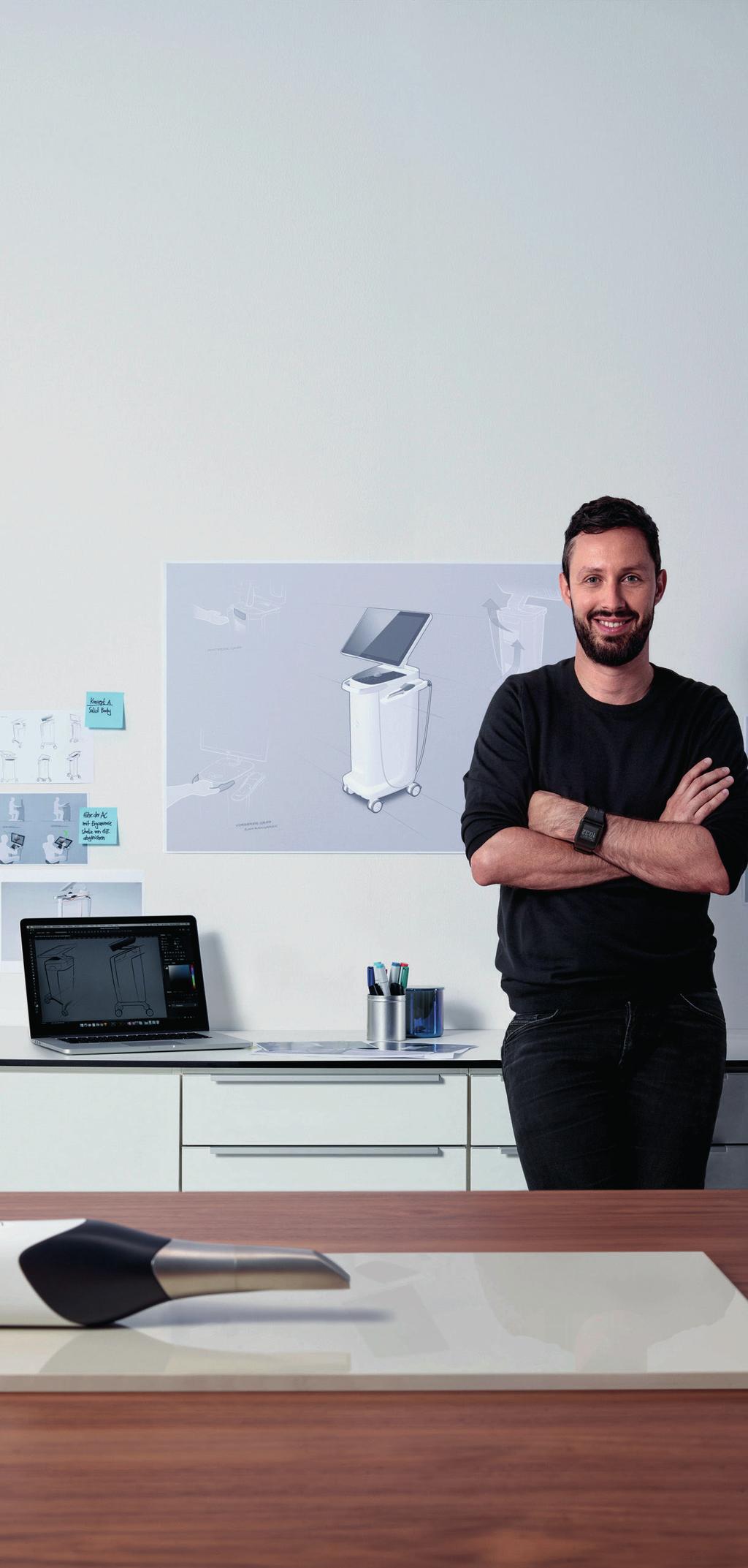 Florian Sobirey Projektant UX Łatwe skanowanie powierzchni o dużym nachyleniu.