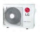 KLIMATYZATORY LG MULTI MAKSYMALNA KONFIGURACJA: 2X1 MAKSYMALNA KONFIGURACJA: 3X1