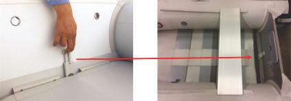 OBSŁUGA UKŁAD SPUSTOWY Pompowane łodzie pontonowe Quicksilver są wyposażone w jeden z dwóch rodzajów zaworów spustowych.