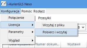 Uruchomienie programu nastąpi po wczytaniu dostarczonego wraz z aplikacją pliku licencyjnego lub pobraniu go bezpośrednio do programu z Internetu.