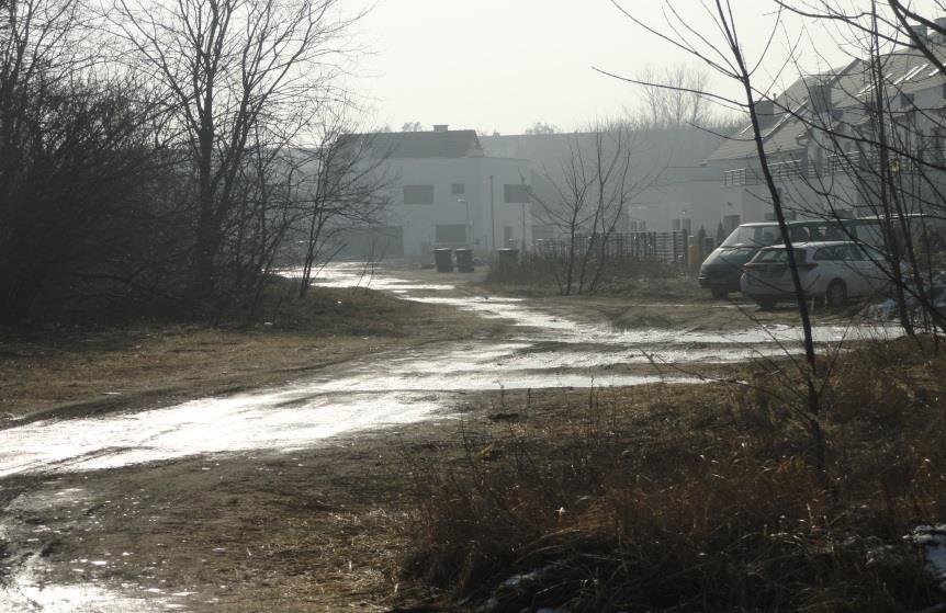 betonowej, słupy oświetleniowe, przebudowa
