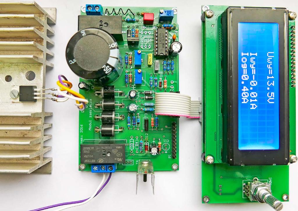 Zasilacz warsztatowy () Klika lat temu opisywałem na łamach Elektroniki Praktycznej projekt zasilacza sterowanego cyfrowo.