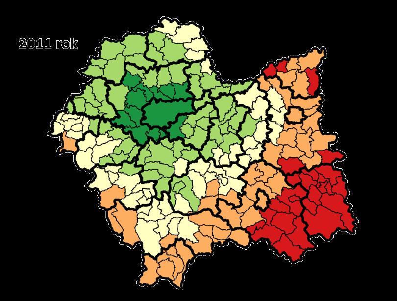 Spójność wewnątrzregionalna i dostępność Dostępność