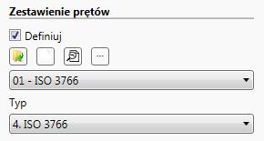 Aktualizacja zestawienia zbrojenia zgodnie z normą ISO 3766 Główne cechy i korzyści: Generowanie tabeli zestawczej pręów zgodnie z normą ISO Zestawienie prętów zbrojeniowych wygenerowane na rysunkach