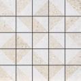 1 CM) (PIECE) MOSAIC CREME (1.1X1.