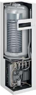 Kompaktowa pompa ciepła solanka/woda, z technologią inverterową oraz ze zintegrowanym podgrzewaczem c.w.u.