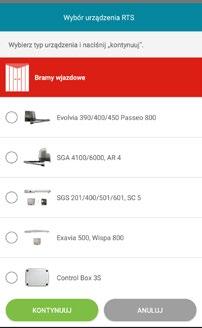 Brama inteligentna 5 II Zaawansowane funkcje instalacji Rejestrowanie