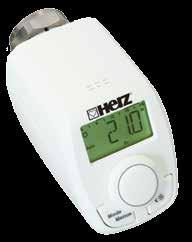 Ogrzewanie Elektroniczna regulacja temperatury pomieszczenia Elektroniczna głowica termostatyczna ETK Do współpracy z zaworem termostatycznym, gwint przyłączeniowy M 28 x 1,5.