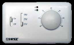 Ogrzewanie, klimatyzacja Elektroniczny regulator temperatury pomieszczenia HERZ do ogrzewania i chłodzenia Regulator klimatyzacji HERZ - Comfort Elektroniczny termostat pomieszczenia do fancoili.