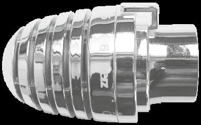 Przyłącze M 28 x 1,5 80021 4 S 9200 34 1 Głowica termostatyczna Mini-DE LUXE */** chrom z czujnikiem cieczowym, zakres  M 28 x 1,5 80020 7 S 9200 31 1 * do połączenia z serią DE LUXE S xxxx xx