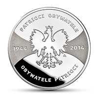 84 Patrioci 1944 Obywatele 2014 srebro 20 zł 155,00 zł 85 Historia Monety Polskiej brakteat