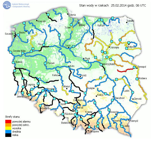 INFORMACJE HYDROLOGICZNO -