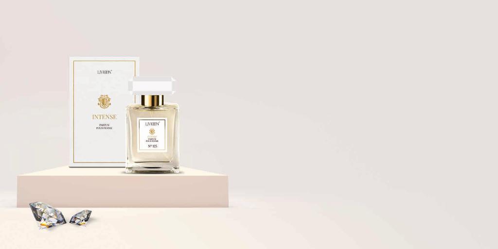 12 LIVIOON / PERFUMY INTENSE DLA NIEJ PARFUM INTENSE POUR FEMME 13 Uwielbiasz luksus i masz apetyt na więcej? Pokochasz linię perfum Intense dla niej, stworzoną z myślą o Twojej przyjemności.