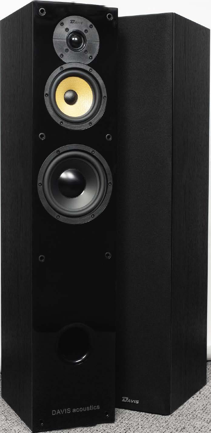 TEST HI-FI DAVIS BALTHUS 50 Chociaż nie jest to stricte debiut firmy na łamach AUDIO, a testów Davisów zaliczyliśmy nawet nie jeden, lecz.
