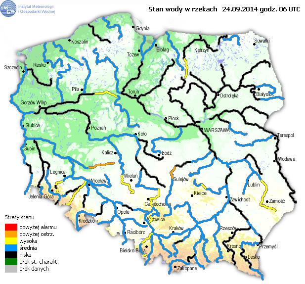 INFORMACJE HYDROLOGICZNO