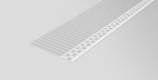 Profil okapowy podtynkowy LTL ENG: Underplaster PVC profile with eaves LTL RU: Капельник ЛТЛ RO: Profil PVC cu picurator