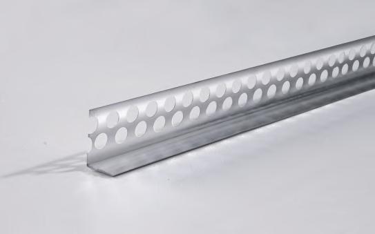 Półnarożnik aluminiowy ENG: Aluminum semi-corner RU: Полнаружный алюминиебый yголок RO: Semicoltar din aluminiu perforat chroni naroże